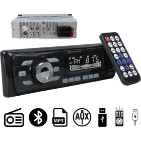 Resim Car Star Carstar CS-930 Çift Usb/sd/fm/aux/bluetooth Kumandalı Oto Teyp 4X60 Watt 
