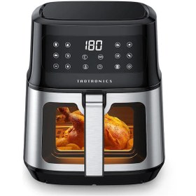 Resim Taotronics TT-AF011 5.4 lt Yağsız Airfryer Siyah 