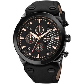 Resim Sones Olevs 2889 Erkek Çok Fonksiyonlu Işıklı Su Geçirmez Kuvars Saat Siyah 