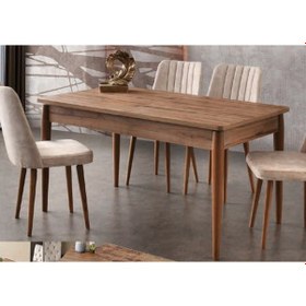 Resim Bera Atlantik Çam Hürrem Açılabilir Masa Atlantik Çam 