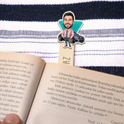 Resim Zengin İş Adamı Karikatürlü Çubuk Kitap Ayracı 