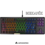 Resim Rampage Claw Red Switch Rainbow Tkl Mekanik Gaming Oyuncu Klavye ( Anti-Ghosting ) 