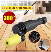 Resim Karcher K2-k7 Yüksek Basınçlı Su Tabancası Araba Temizleyici İçin Gimbaled Spin Turbo Nozul 