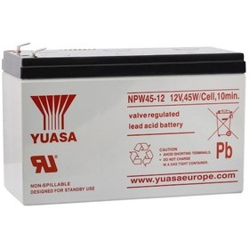 Resim Yuasa Npw45-12 12V 9 Ah Bakımsız Kuru Akü 