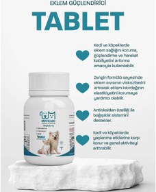 Resim muvicado Kısırlaştırılmış Kediler İçin Multivitaminli Kedi Malt Macun & Eklem Kas Kıkırdak Glukozamin Tablet 