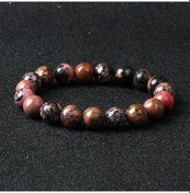 Resim Embracenaturereiki Doğal Taş Bileklik Erkek/kadın Çakra Kuvars Akik Ametist Enerji Şifa Kahverengimsi Sarı 21cm Green 