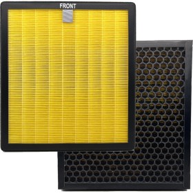 Resim Purmed Pure Flat Hava Temizleme Cihazı Uyumlu Hepa + Karbon Filtre 