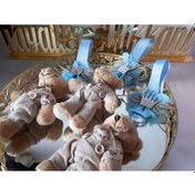 Resim Lüks Ayıcık Anahtarlık Bebek Şekeri 2017 Model(30 Adet) 