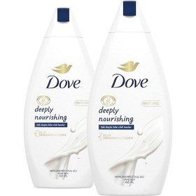 Resim Dove Deeply Nourishing Nemlendirici Duş Jeli 2 x 450 ML 