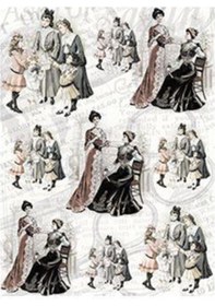 Resim Pirinç Dekopaj Kağıdı Model 85 Karışık 