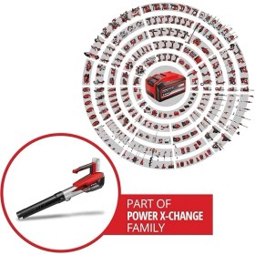 Resim Leaf Shop Akülü Yaprak Üfleme Gp-Lb 18/200 Li E-Solo Power X-Change (Li-Ion, 18V, Kömürsüz Motor, Devir Ayarı) - 3433555 