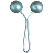 Resim Eşarp Klipsi Top Model Düz Gri 1 Adet 