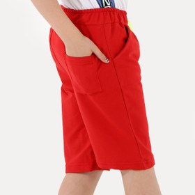 Resim Slazenger PECE Erkek Çocuk Şort Kırmızı 