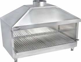 Resim Pimak Paslanmaz Izgara Kömürlü 120 x 60 x 105 (cm) 