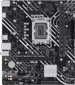 Resim Asus Prıme H610m-k D4 Argb Intel H610 Lga1700 Ddr4 3200 Hdmı M2 Usb3.2 Aura Rgb Matx 