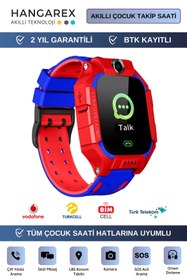 Resim WIKI Çocuk Konum Takipli Sim Kart Girişli Lbs Ve Sos Özellikli Akıllı Saat 