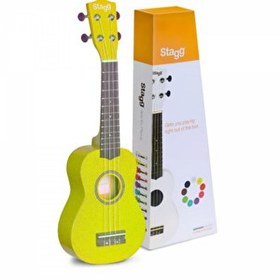 Resim Stagg Us-Lemon Soprano Ukulele Ve Çanta - Limon Sarısı 
