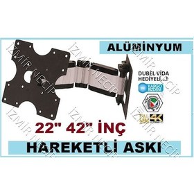 Resim Profilo Uyumlu Led Lcd Tv Hareketli Alüminyum Askı Aparatı 22 42 