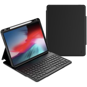 Resim WIWU Ipad 10. Nesil 10.9 Uyumlu Klavyeli Tablet Kılıfı Kablosuz Bluetooth Özellikli Kalem Bölmeli 