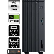Resim Asus Expertcenter P500 Mini Tower Intel Core I5 13420H 40GB 512GB SSD GT1030/4GB Fdos Masaüstü Bilgisayar & Per4 USB Bellek P500I58512B0DP1322 