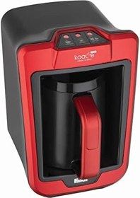 Resim Fakir Kaave Trio 4 Fincan Kapasiteli Közde & Sütlü Türk Kahvesi Makinesi Rouge 
