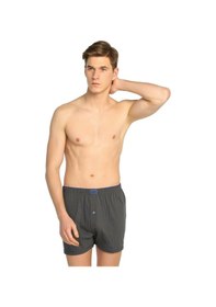 Resim Erkek Karışık Renk 3'lü Paket Penye Düğmeli Boxer Elf568t0117ccm3 KARIŞIK RENK 