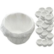 Resim Binduo 100/KEURIG K Fincan Kahve Beyaz İçin Ağartılmamış Tek Kullanımlık Kahve Filtresi Kağıdı (Yurt Dışından) 