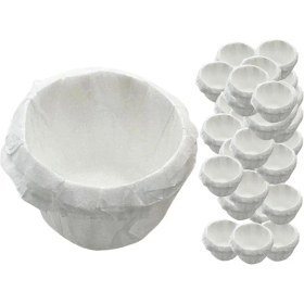 Resim Binduo 100/KEURIG K Fincan Kahve Beyaz İçin Ağartılmamış Tek Kullanımlık Kahve Filtresi Kağıdı (Yurt Dışından) 