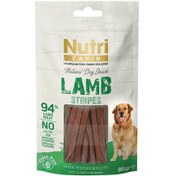 Resim Nutri Canin Lamb Stripes Kuzu Etli Sticks Tahılsız Köpek Ödülü 80 Gr 