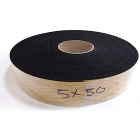 Resim Kapı Pencere Bandı Epdm Sünger 5 Milim Kalınlık 50Milim Genişli-Siyah-10 Metre 