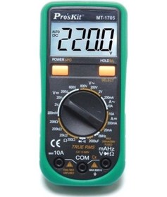 Resim Pro'skit Mt-1705 Dijital True-rms Multimetre 