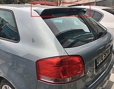 Resim Audi A3 8P 2003-2008 Tek Kapı Spoiler 