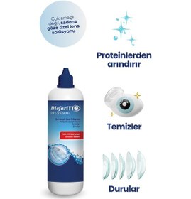 Resim Tto Blefaritto 360 Ml 2 Adet Lens Solüsyonu + Çanta Boy 60 Ml Çanta Boy 