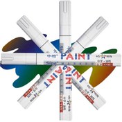 Resim Oto Çizik Giderici Rötuş Boya Marker Kalemi Beyaz 4 Lü Set (301332294) 