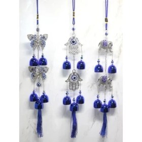 Resim Metal Nazar Boncuğu Çan Model 12 