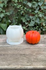 Resim Rufus Concept Pumpkin Büyük Boy Mum Kalıbı (Silikon) 