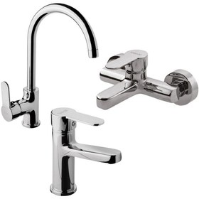 Resim Newarc Domino Batarya Seti (BANYO LAVABO EVYE) 