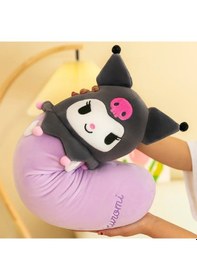 Resim Kawaii Sevimli Yumuşak Uzun Yastık Peluş Doğum Günü Hediyesi 60 Cm Kuromi 