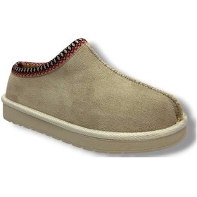 Resim Cakgo 035-26 Anatomik Süet Deri Kürklü Kadın Bot 36-40 Bej 