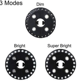 Resim Veranda Şemsiye Işık 3 Parlaklık Modu Kablosuz 28 Led Işıklar-4 X Aa Pil Çalıştı 