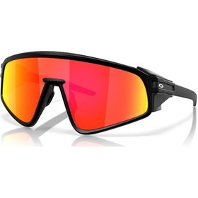 Resim Oo 9404 940416 35 Oakley Latch Panel Güneş Gözlüğü Siyah 