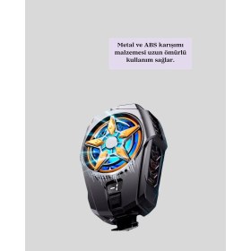 Resim Zenvia Dijital Göstergeli Evrensel Telefon Soğutma Fanı ZNV-HBY3245 