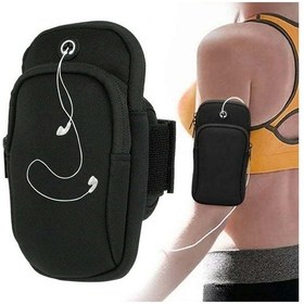 Resim Wezone Su Geçirmez Spor Kol Çantası - Koşu Ve Bisiklet İçin Ayarlanabilir Telefon Kılıfı Diğer 