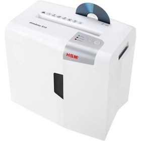 Resim Hsm Shredstar S10 Evrak İmha Makinesi Düz Şerit Kesim 6Mm 18 Lt Beyaz 