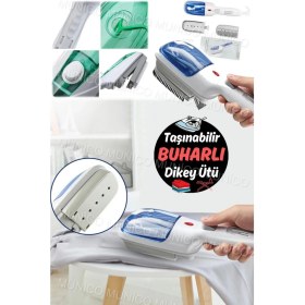 Resim Empressco Yüksek Güçlü Buharlı Dikey Ütü, Hızlı ve Kolay Giysi Temizliği Sunar 