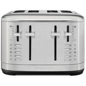 Resim KitchenAid Manuel Kontrollü 4 Dilim Ekmek Kızartma Makinesi İnox 5KMT4109 
