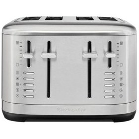 Resim KitchenAid Manuel Kontrollü 4 Dilim Ekmek Kızartma Makinesi İnox 5KMT4109 