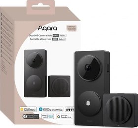 Resim Aqara Akıllı Görüntülü Kapı Zili Hub G410 Siyah CH-C09D-S (Apple Home Destekli) 