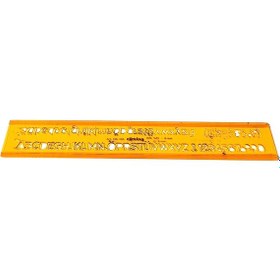 Resim Rotring Yazı Şablonu 8 MM 306 080 Sarı 