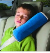 Resim Svava Araba Içi Çocuk Emniyet Kemeri Uyku Pedi (MAVİ) Oto Aksesuar 